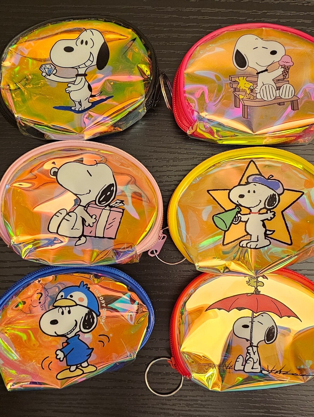 Snoopy Iridescent Coin Pouch